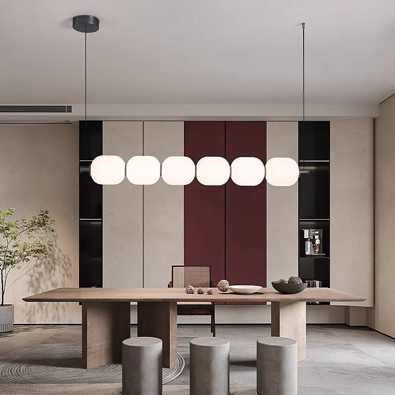 Светильник подвесной 100*15-150 см, 6*LED*8W, 3000-6000K, Lightera Lavish LE162L-6W WIFI, Черный