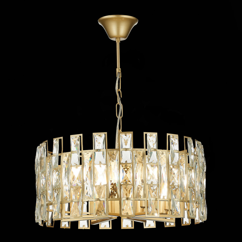 Люстра подвесная 45 см, ST LUCE ANZIO SL1626.203.08 шампань