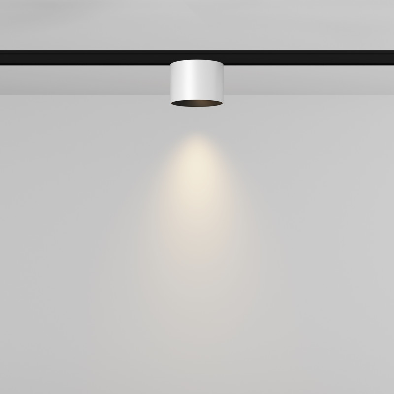 Трековый светильник 6*3,7 см, LED 5W 3000K Maytoni Technical Accessories for tracks Levity Alfa S TR188-1-5W3K-M-BW черно-белый
