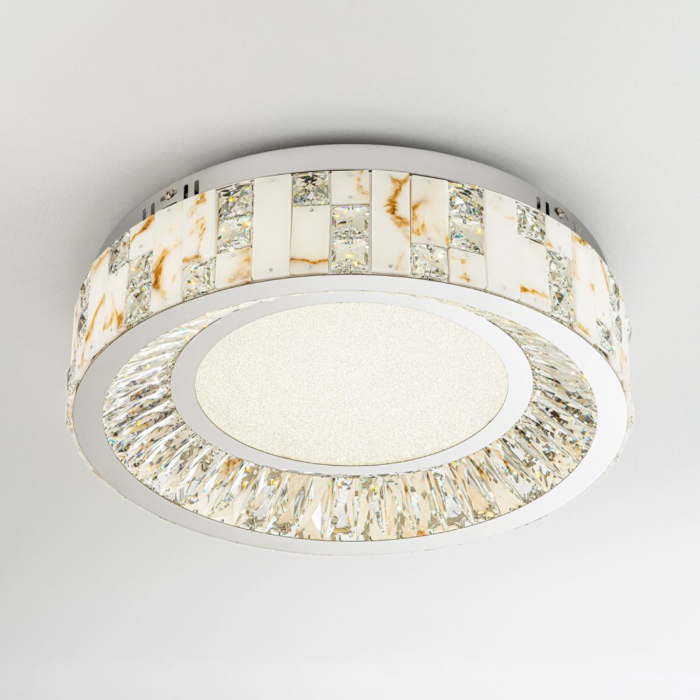 Светильник *50*13,1 см, LED*60W, 3000-6000K, Modelux  ML.2400.500 CR, Хром