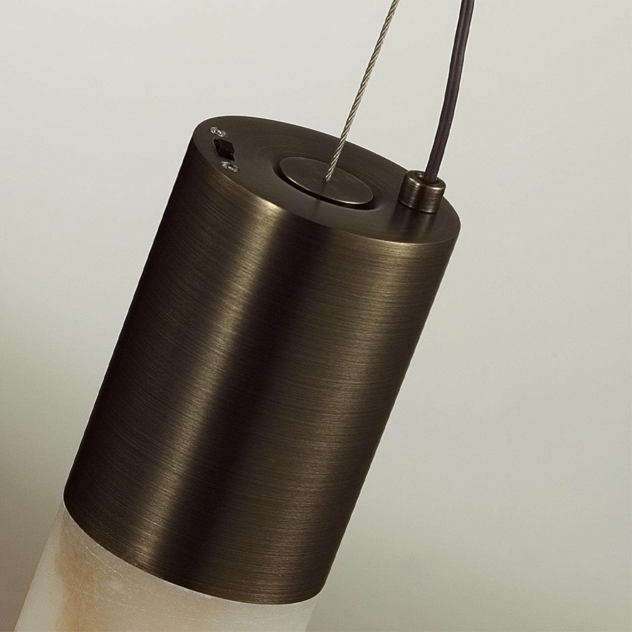 Подвесной светильник 100*200 см, 1 LED*40W, 3000 К, Odeon Light Marbella, темная латунь 6686/25L