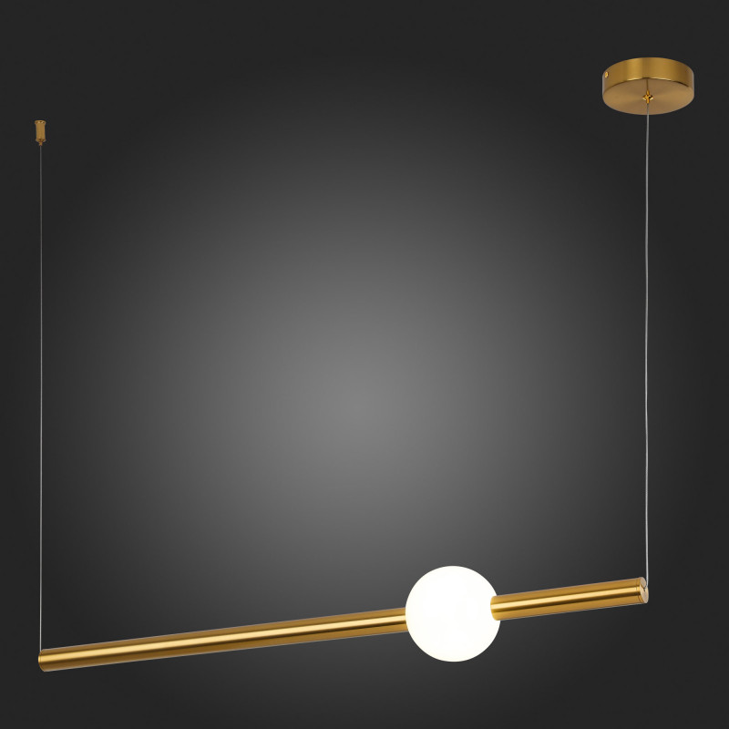 Светильник подвесной 12 см, 18W 4000K ST LUCE ANGURRA SL1222.223.01 Золотистый