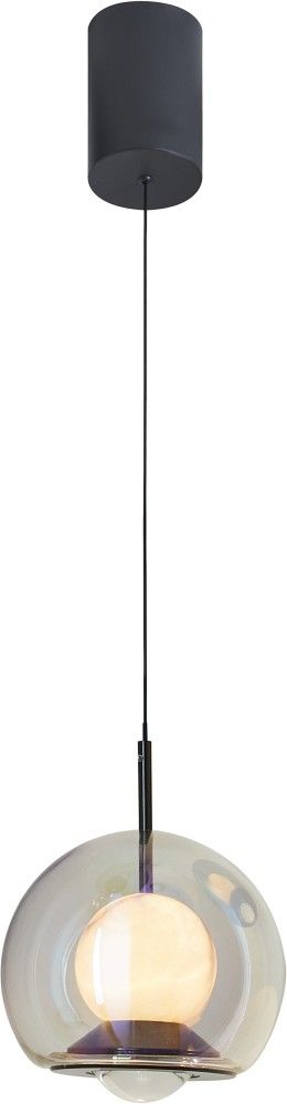 Светильник подвесной 16 см, 10W, 3000K, Stilfort 4031/00/01P, черный