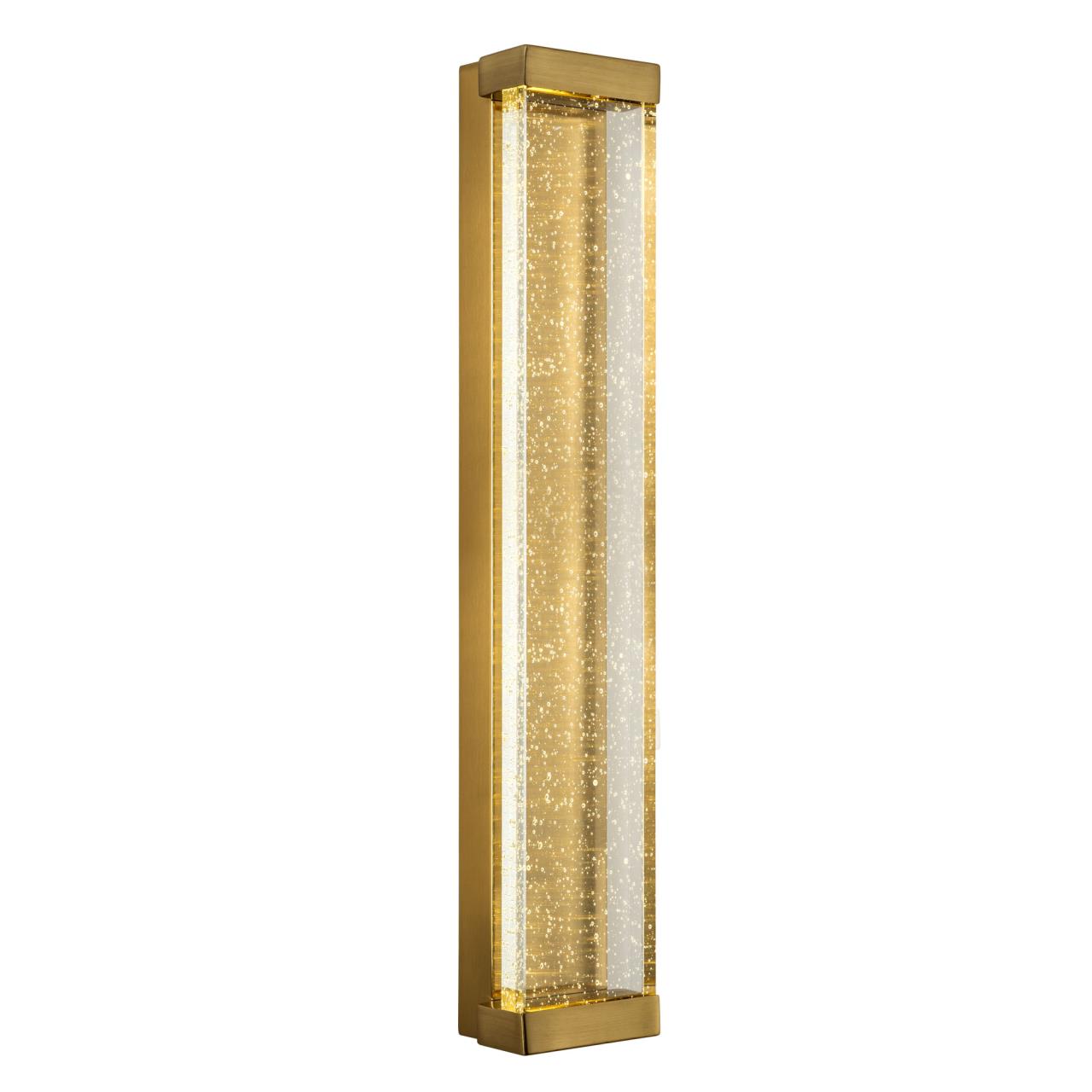 Настенный светильник 10*62 см, LED 18W 3000-6000K MODELUX ML.544.620 BS латунь