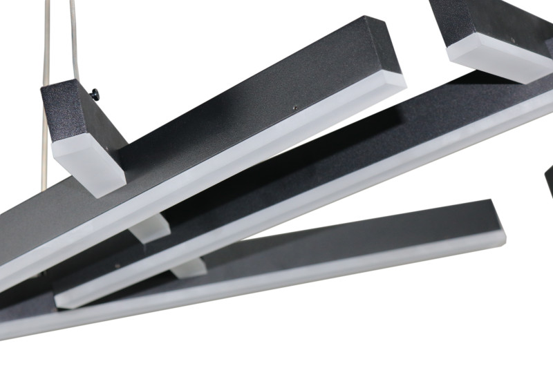 Подвесная люстра 65*120 см, LED, 50W, 3000K-6000K Zortes Aven ZRS.01243.01, черный