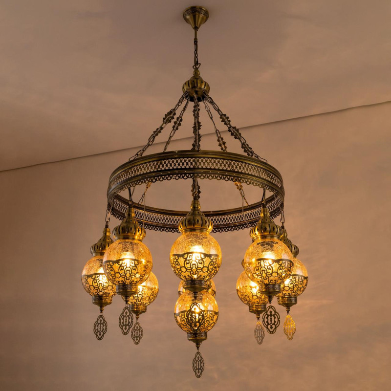 Люстра 80 см Citilux Каир CL419183 бронза