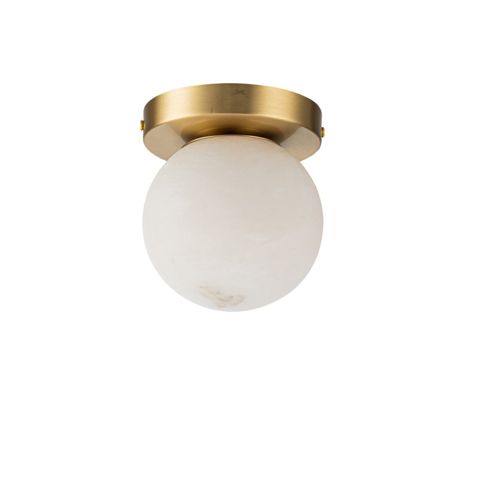 Светильник 12-14 см, 1*G9*40W, Belfast Ravenhill 3333Y BR MB, Латунь