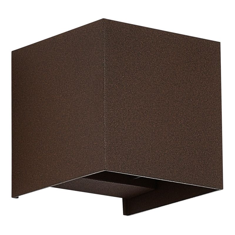 Светильник настенный 10*10*10 см, *LED*10W, 3000K, ST-Luce BRIK SL9513.601.01, коричневый
