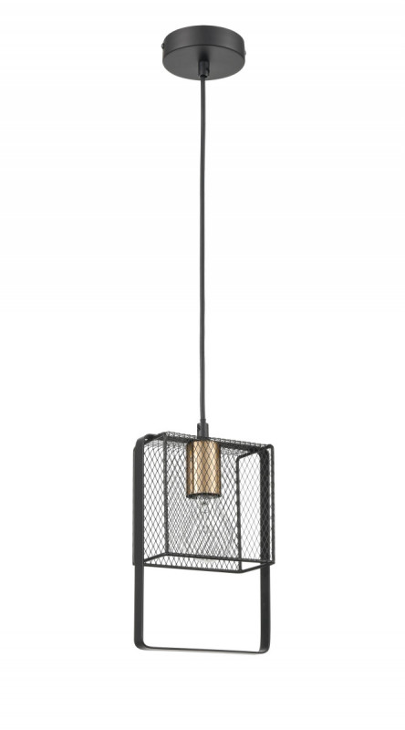 Подвесной светильник  16*146 см, 1*E27 черный, золото Vele Luce Nota VL6412P01