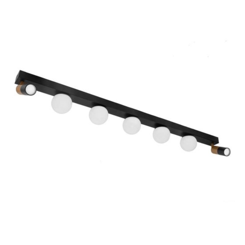 Светильник 100*17 см, 7*LED 16W 4000K черный Arte Lamp Zosma A2608PL-7BK
