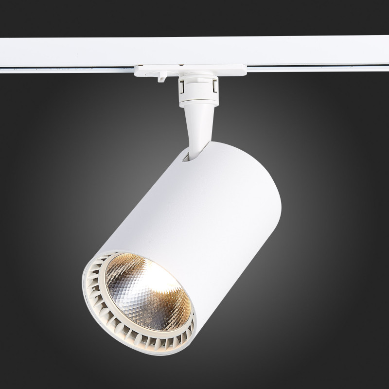 Трековый светильник 14*9 см, 30W 3000K ST LUCE Однофазная трековая система ST351.536.30.24 Белый