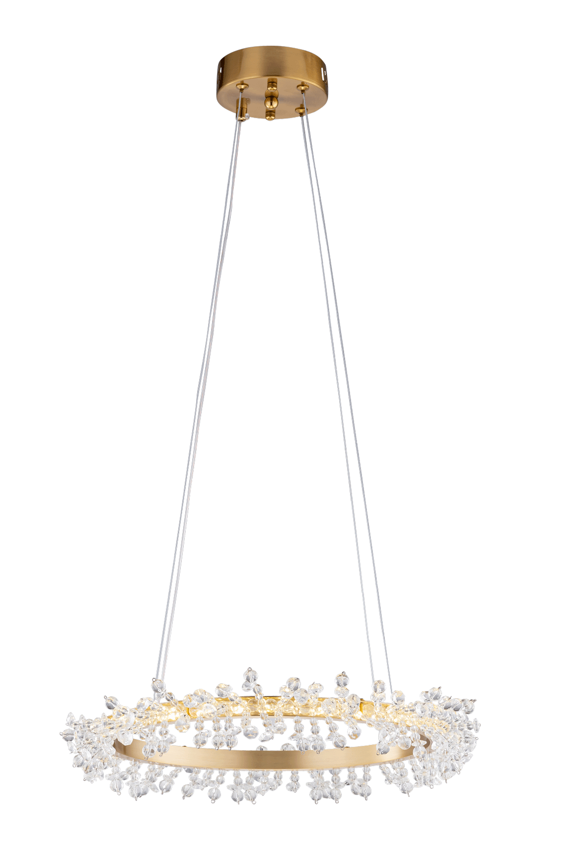 Люстра  400*1000, LED, 20W 4000K NewRgy LED 555P-400 BRONZE+CL, BRONZE+CL