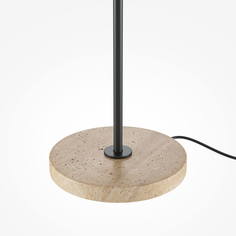 Напольный светильник (торшер) 22*143 см, 1*E27*60W, K, Maytoni Glamping MOD437FL-01B, Черный