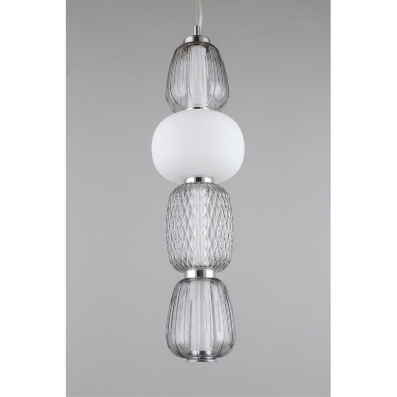Подвесной светильник 17*100-190 см, 1*LED, 29W, 3000K, Aployt Oliwcia APL.319.16.29, хром