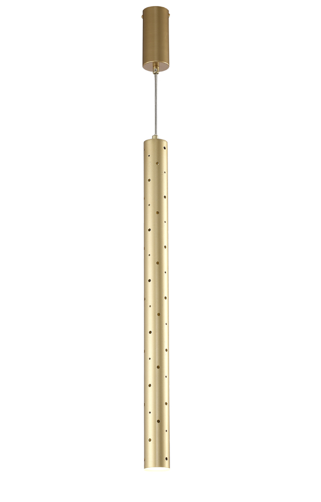Светильник подвесной 5 см, 10W, 3000K, Crystal Lux CLT 232C600 GO 3000K Золото
