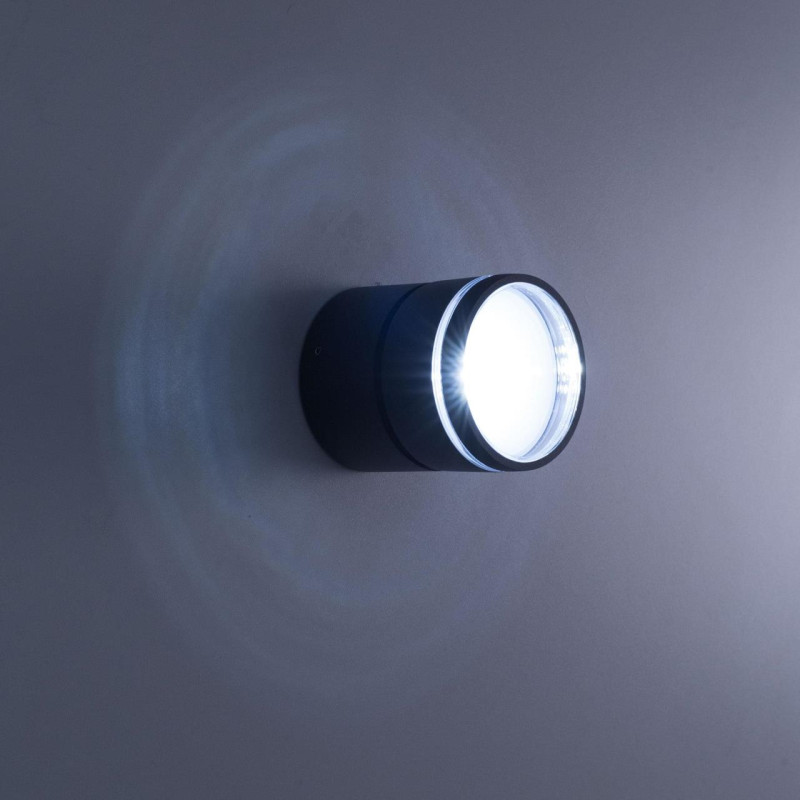Уличный светодиодный светильник Citilux CLU0008R, LED 6W, 4000K, черный, диаметр 9 см