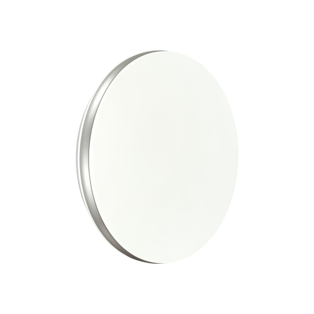Cветильник 34*6 см, LED 30W, 4000 К, IP43, белый/серебристый, пластик Sonex Ringo, 7625/CL