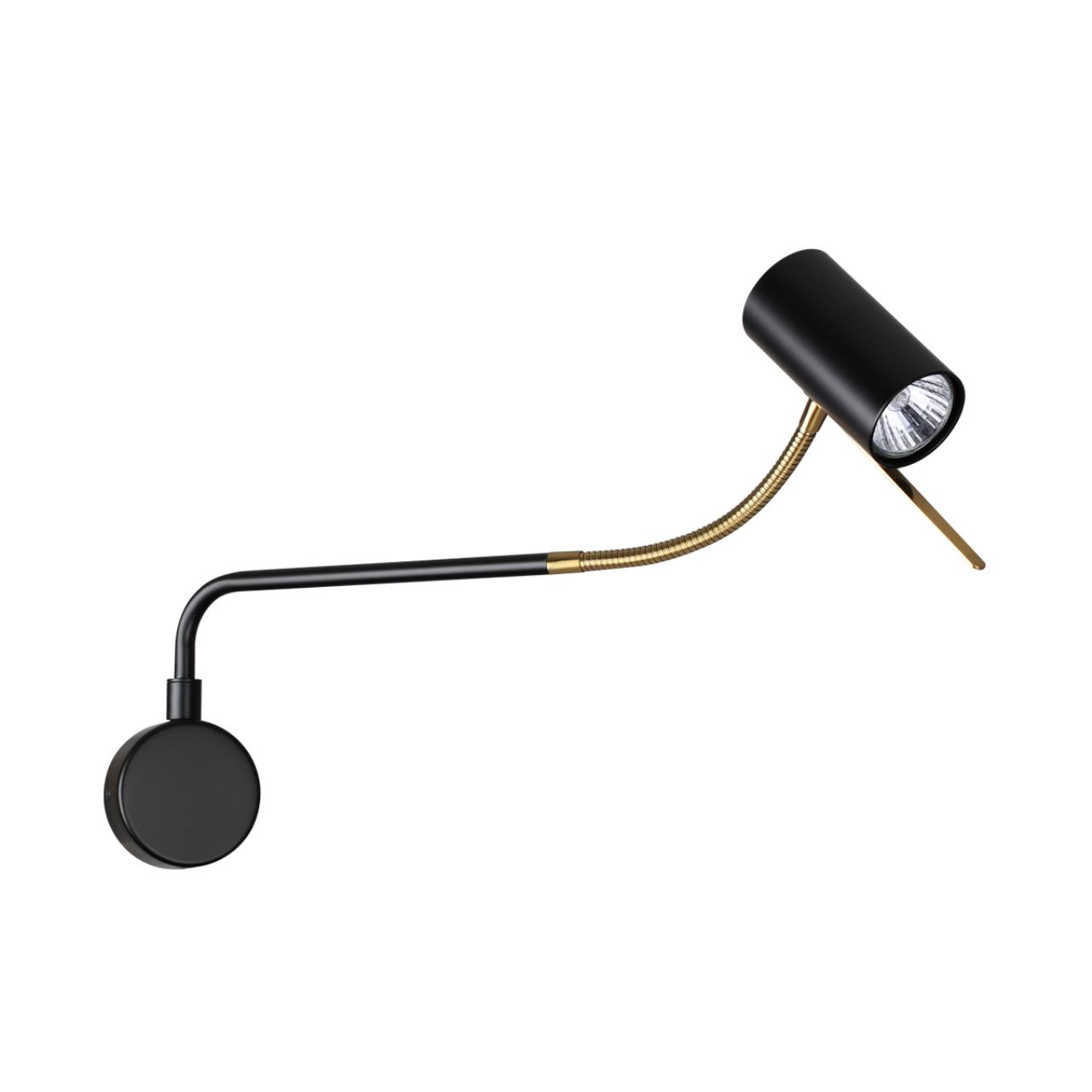 Светильник 20 см, Odeon Light GIGI 4382/1W, черный