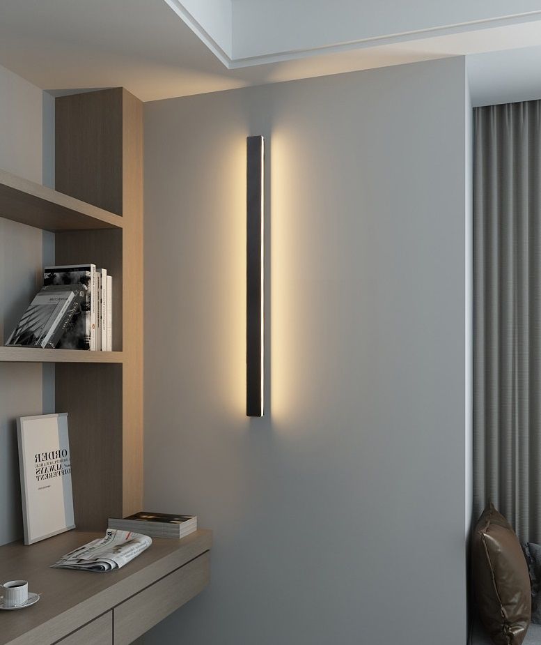 Светильник SPF-4399 BLACK/ЧЕРНЫЙ D1200*45/H45/2/LED/28W/5000-5500К SPF22-05