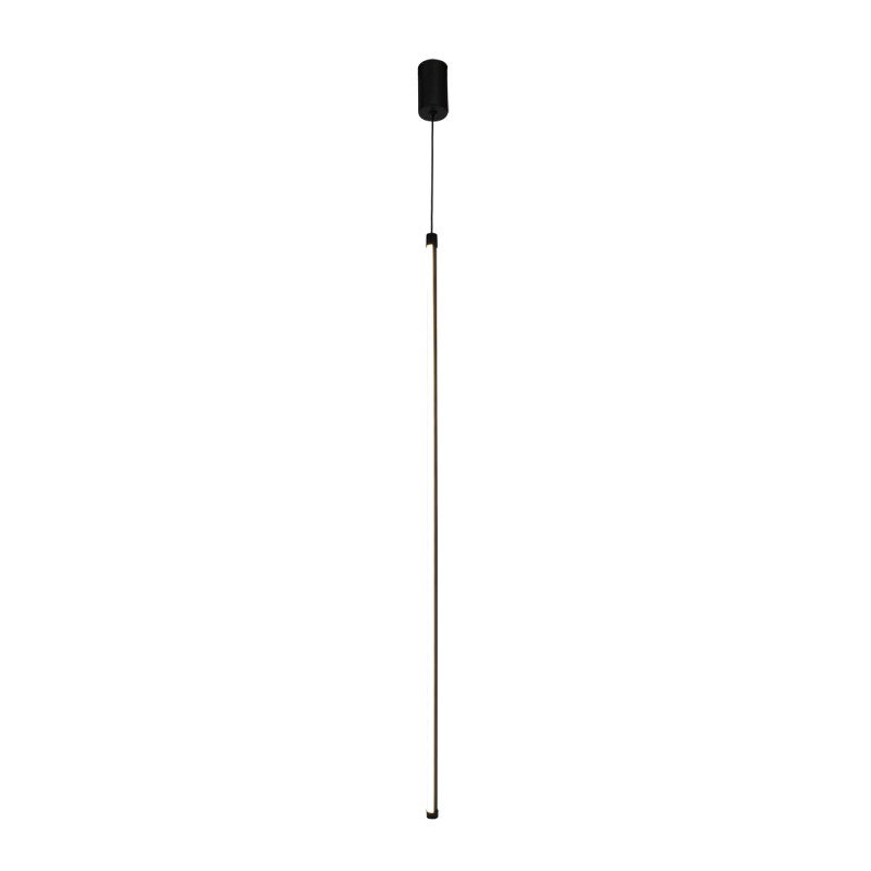 Подвесной светильник 1,6*1,6*190 см, LED, 19W, 4000К, Indigo LINEA V000129L черный, 14024/C/1P Black
