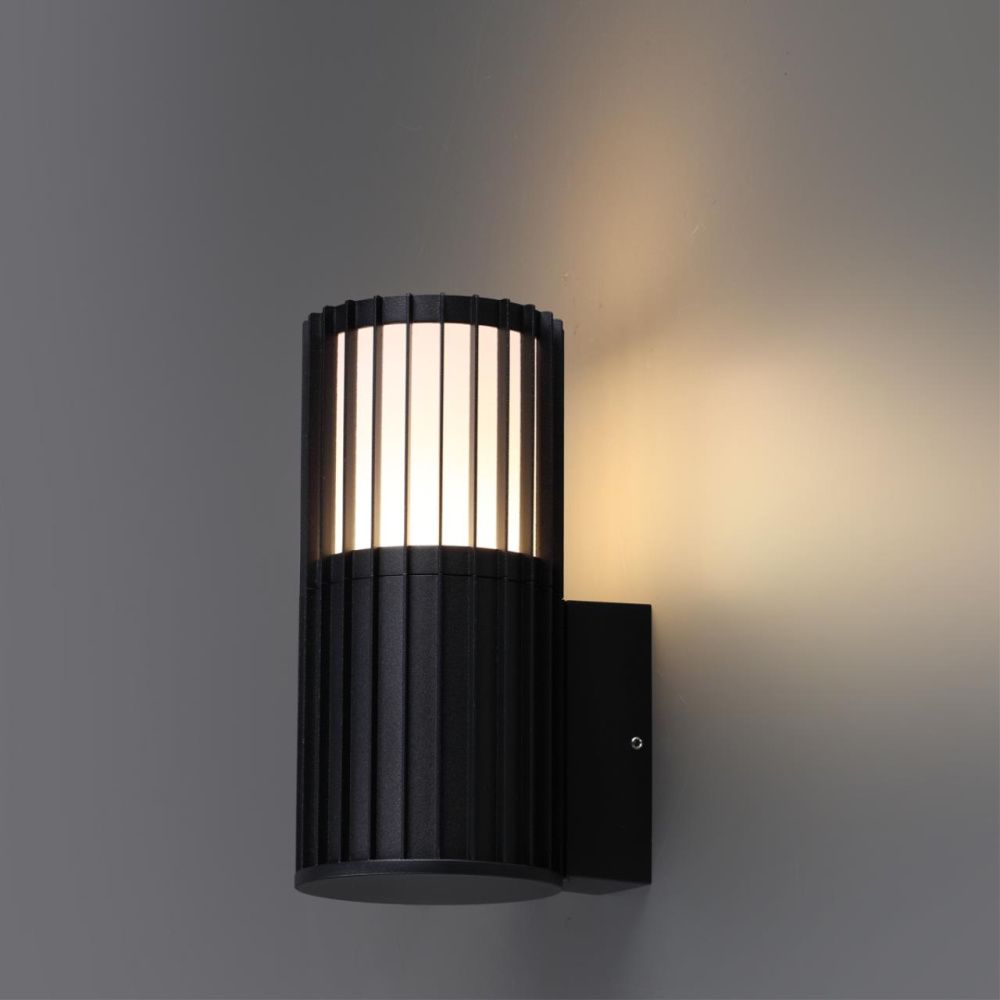 Уличный фасадный светильник 12,5*9,5*21- см, 1*E27*25W, Novotech Costas NOV370991, черный