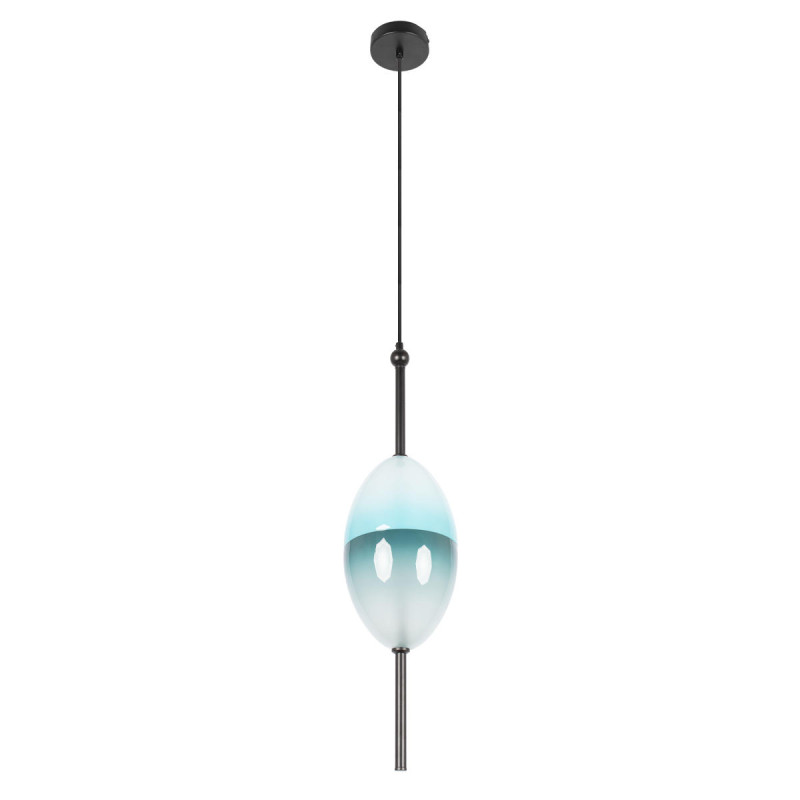 Подвесной светильник 16 см, 1*LED*16W 3000K черный Loft It Venice 10223/E Blue
