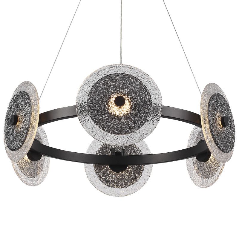 Подвесная люстра 60*150 см, 1*LED*34W, 4000K, ST-Luce Alumno SL6142.433.01, черный