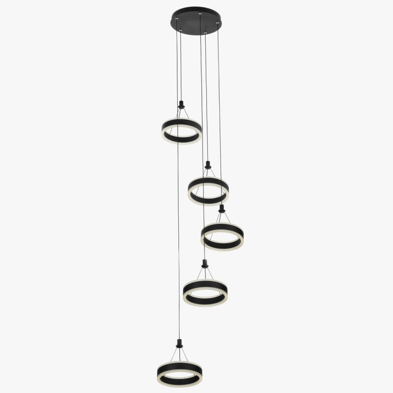 Люстра Citilux CL719051 Дуэт Черный