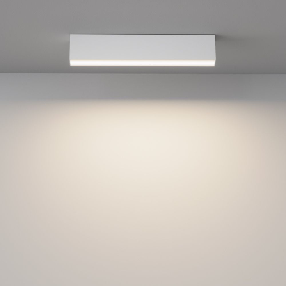 Светильник  C068CL-20W3-6K-W 25,1*2,5*-5 см, *LED*20W, K, Maytoni technical Basis C068CL-20W3-6K-W, Белый