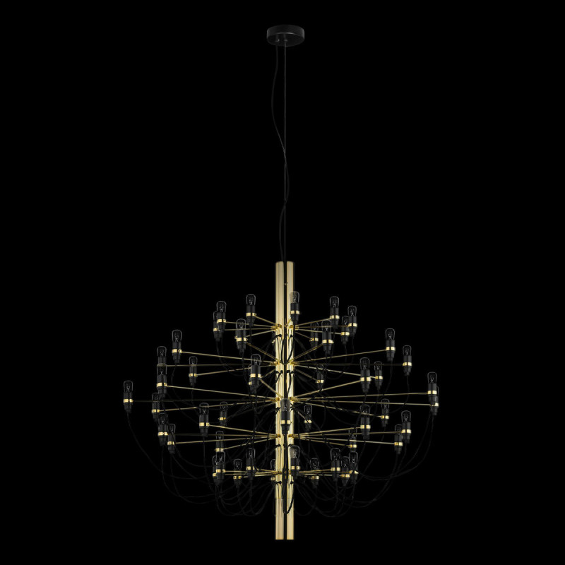 Светильник 100 см,  Loft It 10196/1000 Gold, черный-золото