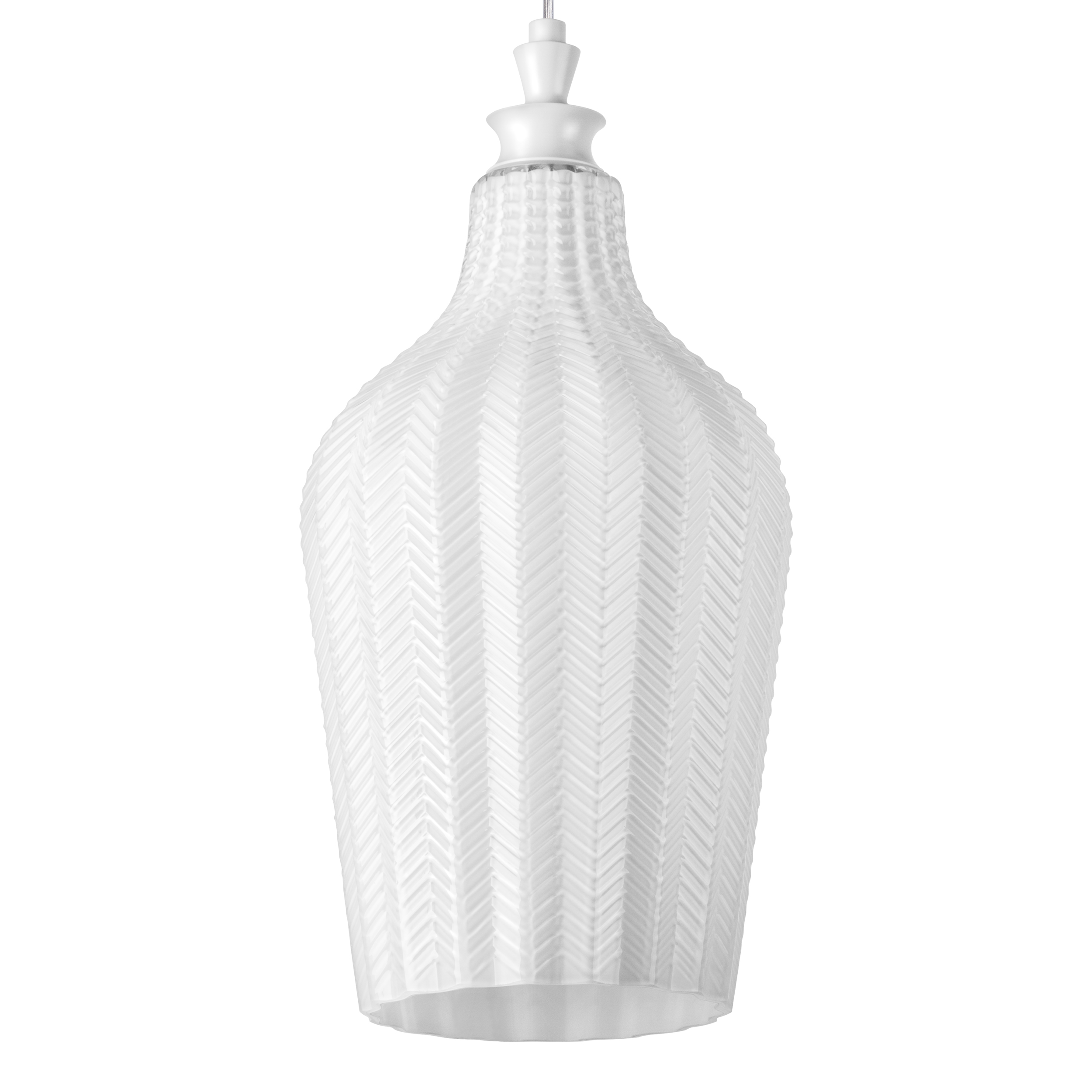 Подвес 18*37-160 см, 1*E27, 6W, Lightstar Rocco 793136, Белый