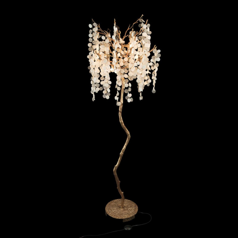 Торшер *55 см, 5*G9*W, Loft It 10066F GB Fairytree, Темное золото