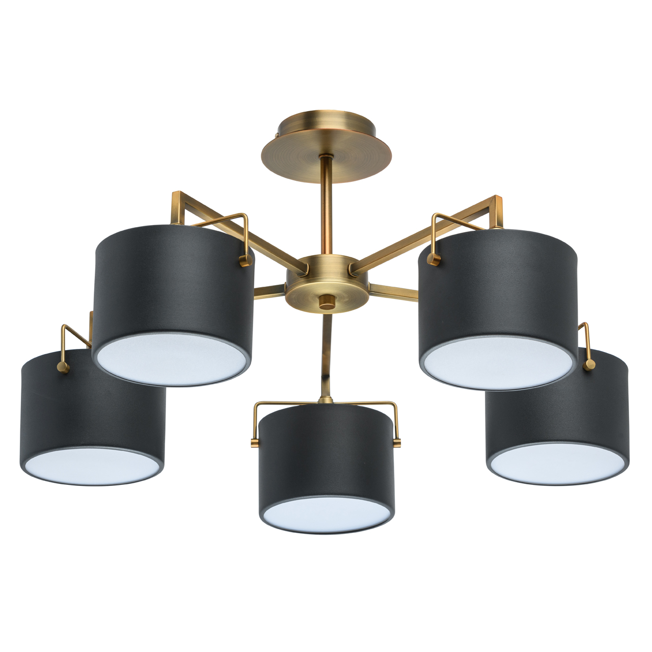 Люстра 62*32 см, 5*E14 античная бронза MW-Light Сайрус 721010205