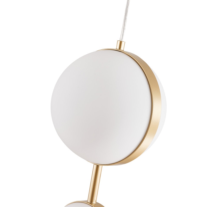 Подвесной светильник 20,5*158 см, LED, 15W, 4000К, Favourite Asterismo 4448-2P латунный