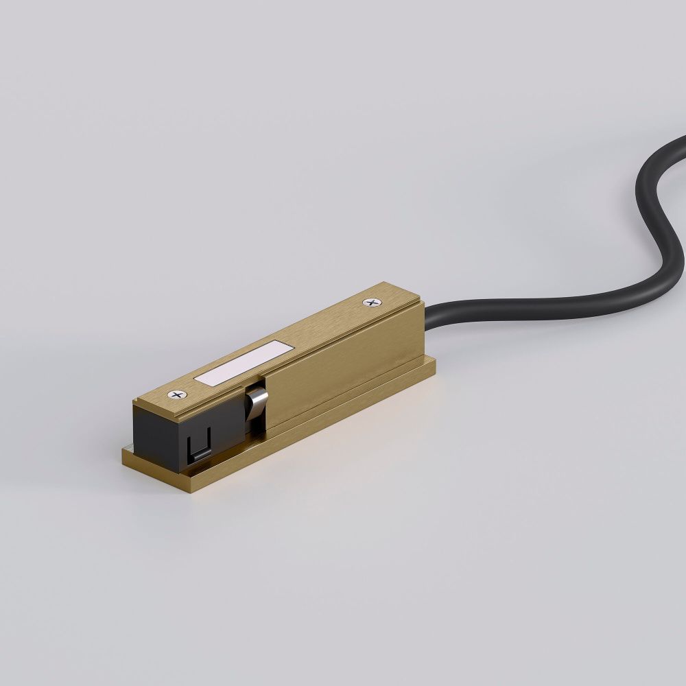 Brass Line Ввод питания (латунь) 85005/00, 8*2*см, Elektrostandard Line Magnetic 85005/00, латунь