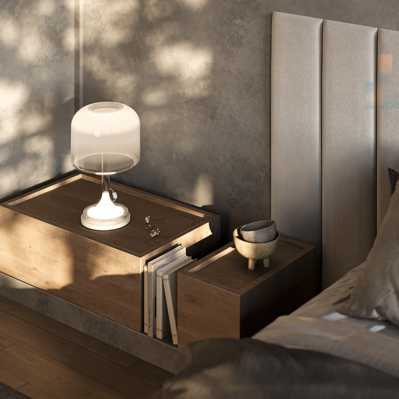 Настольный светильник 26*42 см, LED 18W 3000K Maytoni Modern Spirito MOD286TL-L18W3K белый