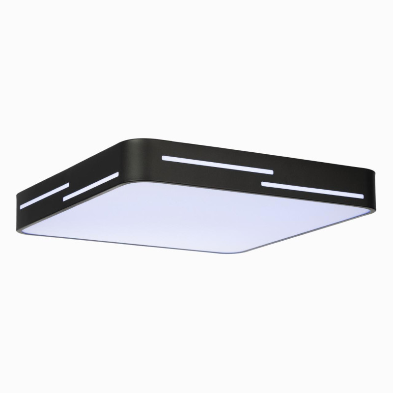 Светильник потолочный с RGB 40*40 см, 70W 3000-5500K Citilux Купер Лайн CL724K70GL1 Черный 