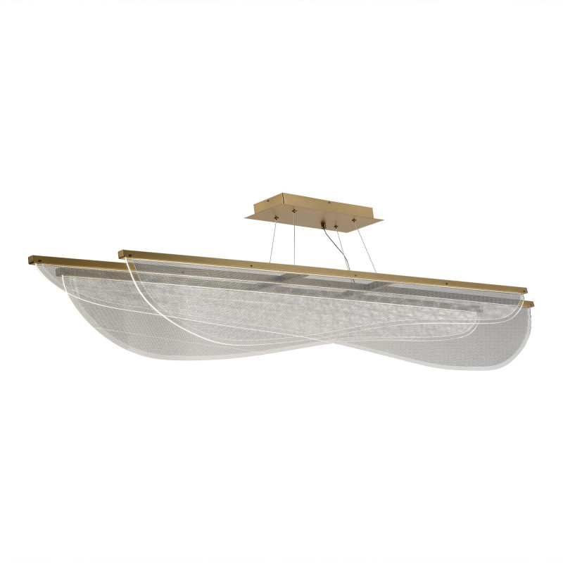 Светильник 120 см, 60W, 4000K, ST Luce Fesale SL6509.223.01, матовое золото