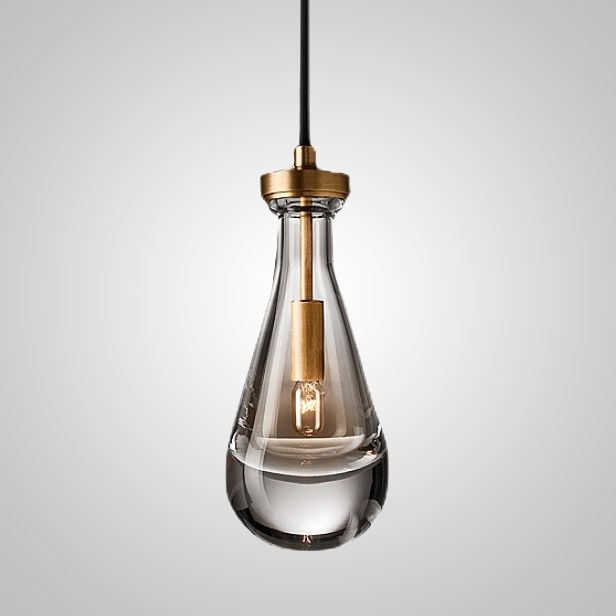 Подвесной светильник MELANY 12*12*30 см, 1*E14*40W, ImperiumLoft melany01, Латунь