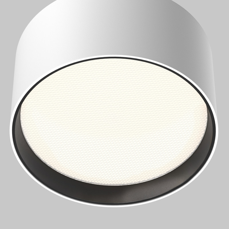 Светильник 12 см, 12W, 4000K, Maytoni Glare C091CL-12W4K-W, белый