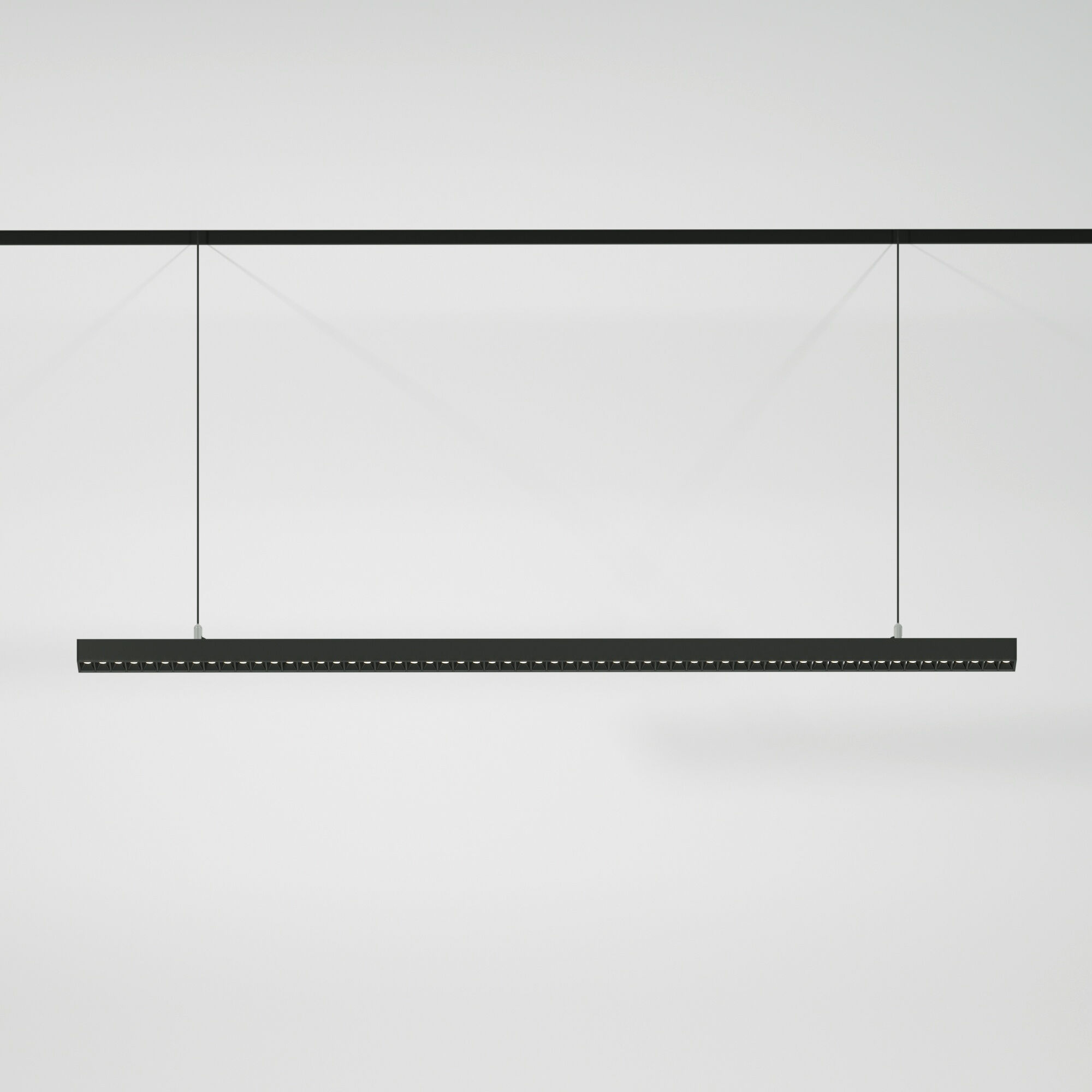 Трековый светильник магнитный 2*109*55 см, 48W 4000K Elektrostandard Slim Magnetic 85108/01 черный