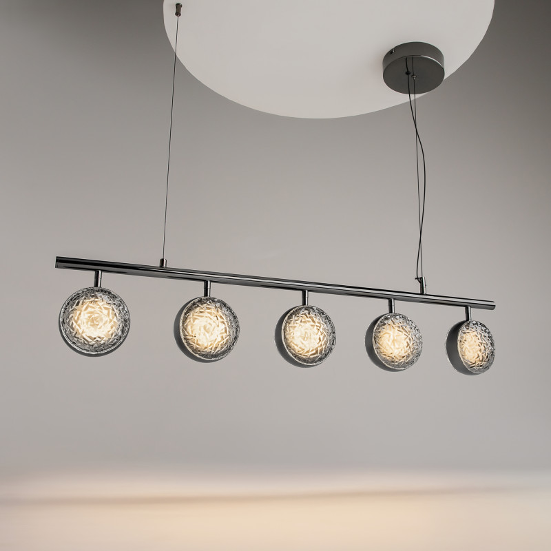 Подвесной светильник 101*16*320 см, LED, 48W, 3000К, Maytoni Mind MOD299PL-L48BC3K черный