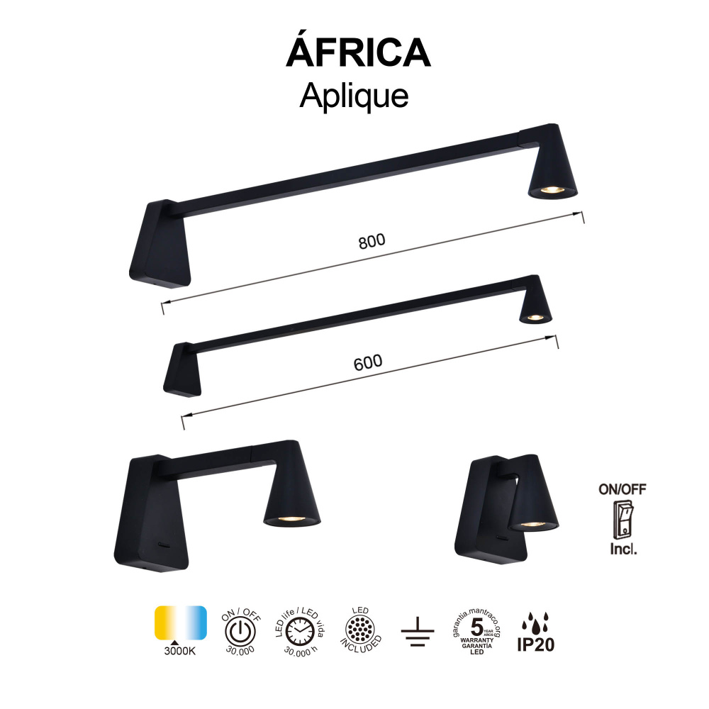 Настенный светильник AFRICA 9412