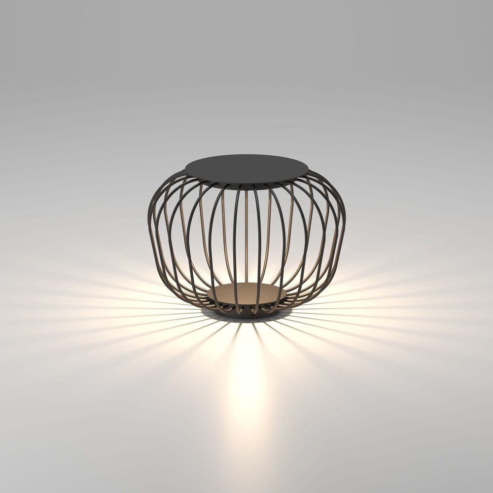 Светильник садово-парковый светодиодный 42 см, 10W, 4000K, Elektrostandard Firenze 35178/H, черный