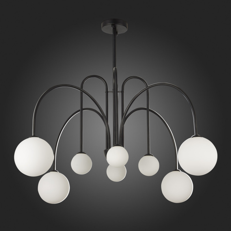 Люстра потолочная 100 см, ST LUCE JINETO SL1204.402.08 Черный