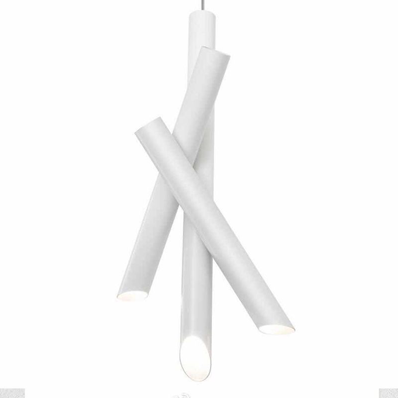 Подвесной светодиодный светильник Inodesign Tubes White 41.1752