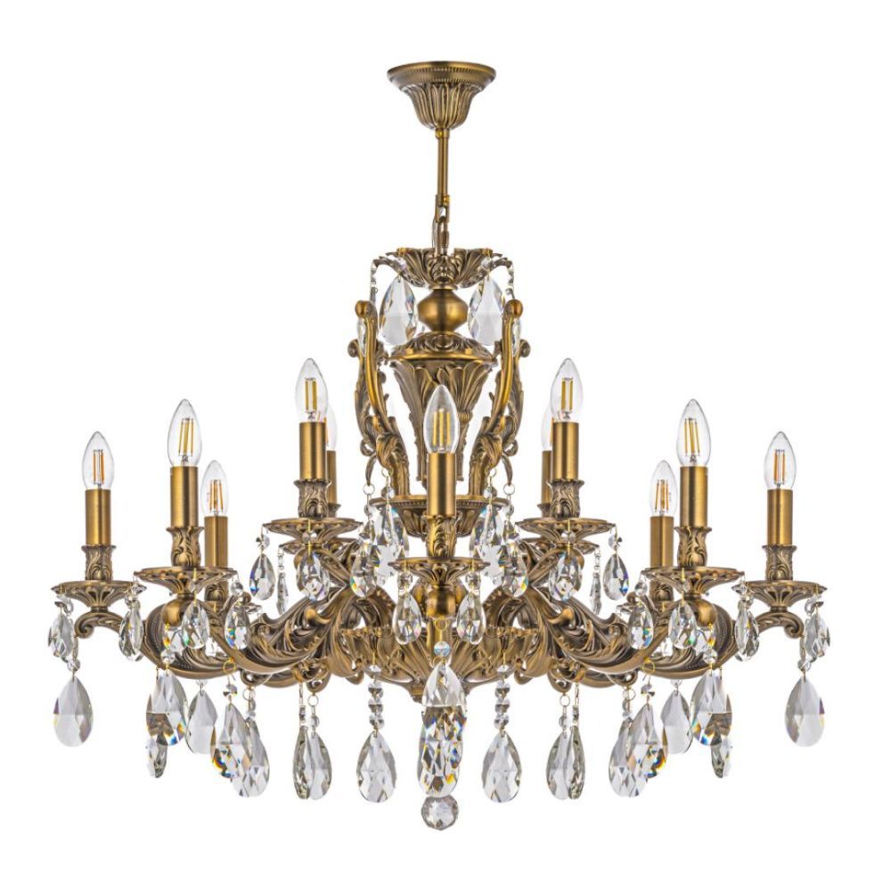 Люстра *84*64 см, 12*E14*40W, Dio D`arte Soprano Soprano E 1.1.12.600 A, Антик