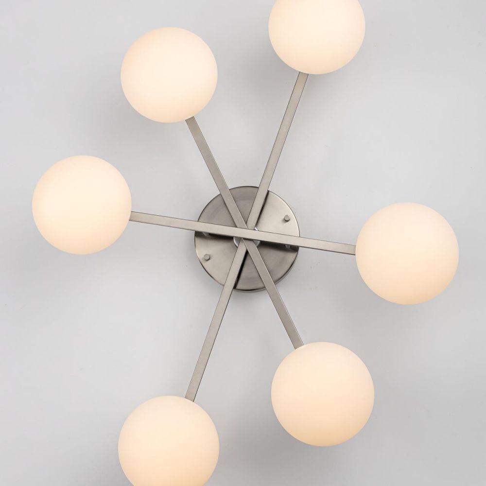 Светильник 87 см, 72W, 7560 Lm, 3000-5500K, 20-26 м2 Citilux ATMAN SMART CL226A161 RGB LED, матовый хром