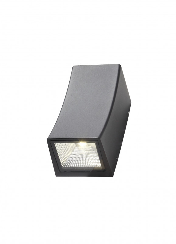 Светильник уличный настенный 10 см, 10W 4000K ST LUCE DEALE SL088.421.02 Черный кварцевый