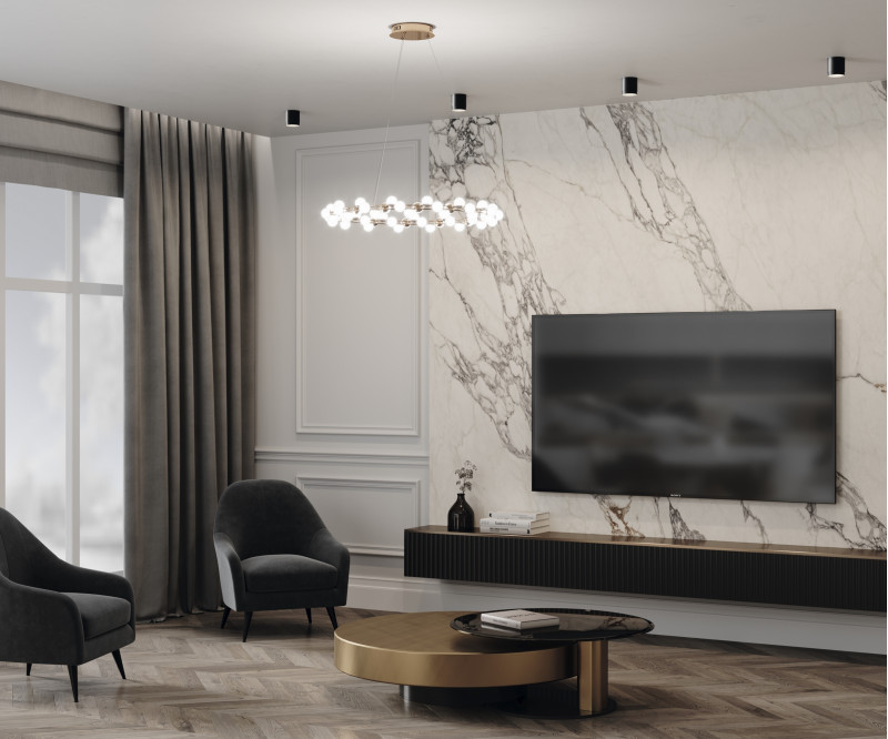 Потолочный светильник 8,2*8,5 см, 1 GX53*15W Polar C088CL-GX53-B Maytoni Ceiling & Wall, Черный